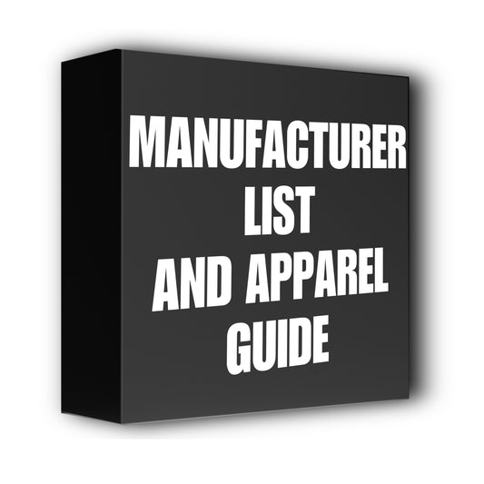 Clothing Manufacturer List & Apparel Resource Guide